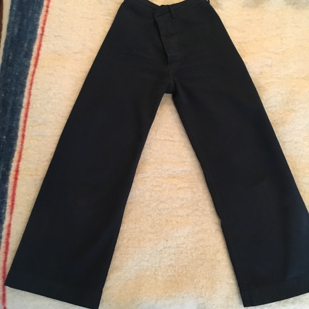Jesse Kamm Sailor Pants / Midnight / Size 2
